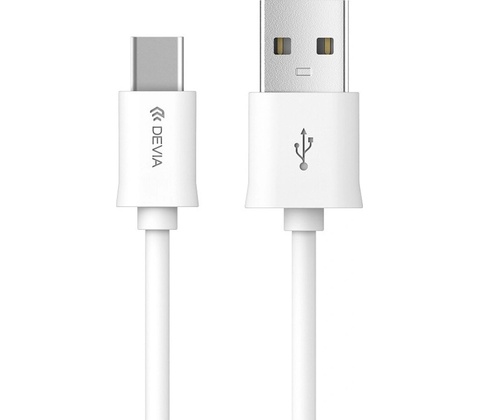 Devia EC082 USB - USB-C 1m bílý