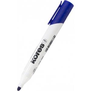 Kores Маркер Kores XW1, син, от 1 до 3 mm, за бяла дъска, цената е за 1бр. (продава се в опаковка от 12бр. ) (OK100134)