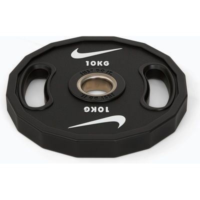 Nike strength Бъмпер тежести Nike Strength Pro Urethane Plates 10 kg black/white