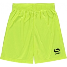 Sondico Core Football Shorts junior Fluo Yellow