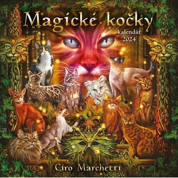 Magické kočky nástěnný Ciro Marchetti 2024