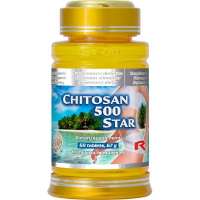 Starlife Chitosan pre zníženie hladiny cholesterolu a redukciu hmotnosti 60 kapsúl