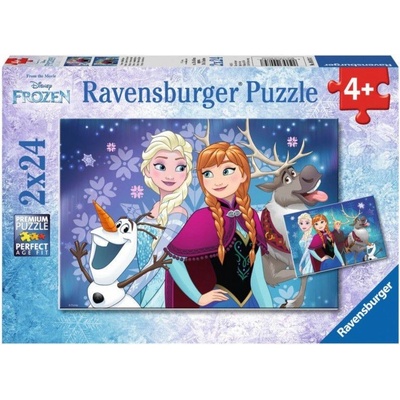 Ravensburger Frozen Zorza polárna 2 x 24 dielov
