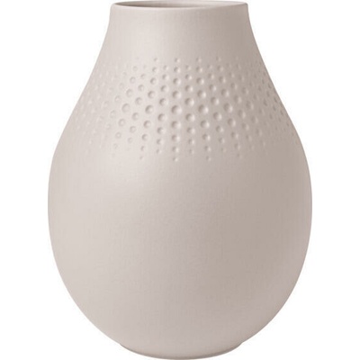 Villeroy & Boch Vysoká váza, Perle, 20 cm Manufact. Collier beige