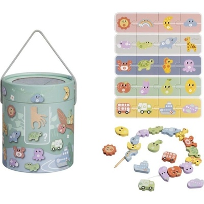 eliNeli Spoločenská hra Hmataj a nájdi vo vedierku