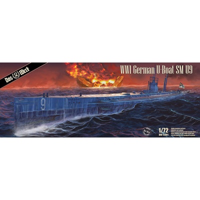 Das Werk S.M. U-Boot 9 WWI German Submarine 1:72