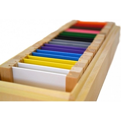 Montessori barevné destičky 2 Rozšířená sada – Zbozi.Blesk.cz