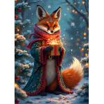 Bluebird Puzzle - Puzzle The Fox's Christmas Gift - 300 piese