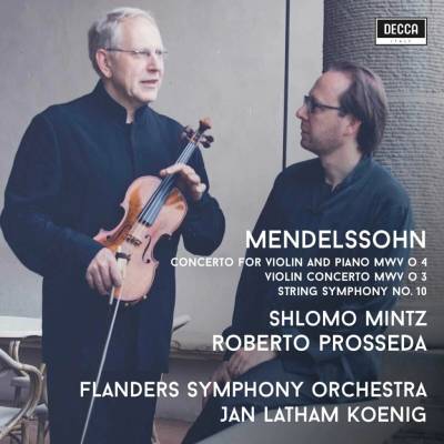 Shlomo Mintz - Mendelssohn: Concerto For Violin And Piano MWV O 4 CD
