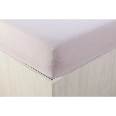 Teptex Prostěradlo jersey stříbrné 60x120