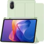 Techsuit Калъф за Xiaomi Redmi Pad 2 - Techsuit - Flex Trifold (с поставка за молив) - Зелен Зелен