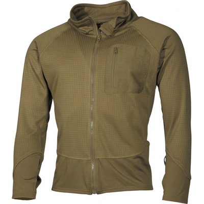 Tričko MFH tactical Thermofleece coyote brown