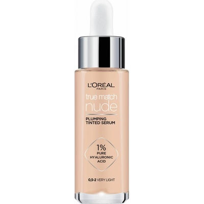 L´Oréal Paris Tónující sérum True Match Nude Plumping Tinted Serum 1-2 Very Light 30 ml