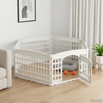 vidaXL 6 панелна играчка за кучета 177, 5 x 154, 5 x 58 см Пластмаса (42027223)