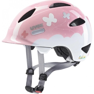 uvex Детска каска за планинско колоездене Uvex Kid's Oyo Style Bike helmet - Butterfly Pink - размер 50-54 cm (851-1257-0212)