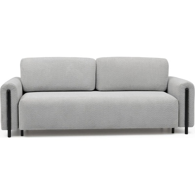 Eltap Светлосив разтегателен диван с място за съхранение от букле 244 cm Arcadova - ELTAP (SO-ARC-BL-04ROY)