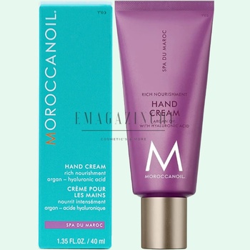 Moroccanoil Хидратиращ крем за ръце със занзибарски карамфил и пачули 40 мл Spa du Maroc Hand Cream (MRCFMC-BLHCSDM40)