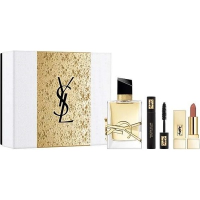 Yves Saint Laurent Libre Women EDP 50 ml + Mini Rouge YSL 1,3 ml + mascara Volume Effect Faux Cils N.1 2 ml dárková sada