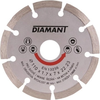 DIAMANT kotúč diamantový 230mm segmentový