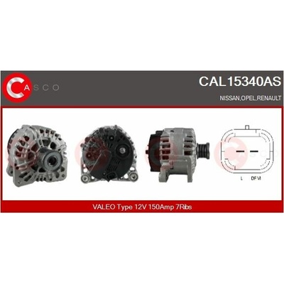 Generátor CASCO CAL15340AS