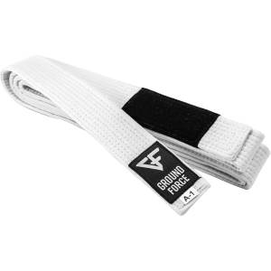 Ground Force Бял колан за BJJ от Ground Force (groundforce_bjj_belt_white-A3)