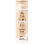 Suntribe Sports Zinc Stick минерална защитна пръчица за чувствителни места SPF 50 Original White 30 гр