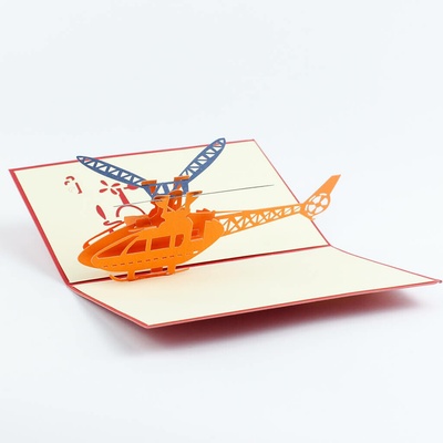3D prianie Helikoptéra