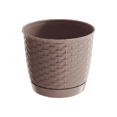 Prosperplast Kvetináč Ratolla Round 19,0 cm mocca