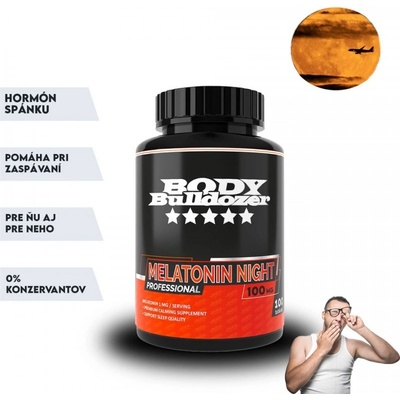 BodyBulldozer Melatonin Night 100 tabliet