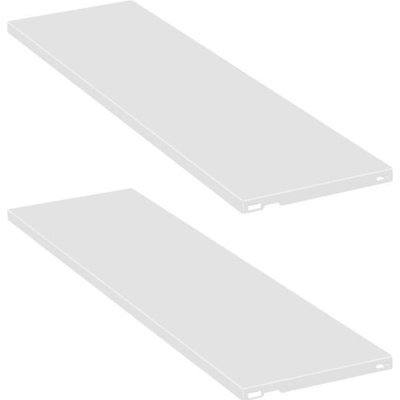 Kovová polica pre ELEMENT SYSTEM, 800 x 300 mm, biela, balenie 2 ks