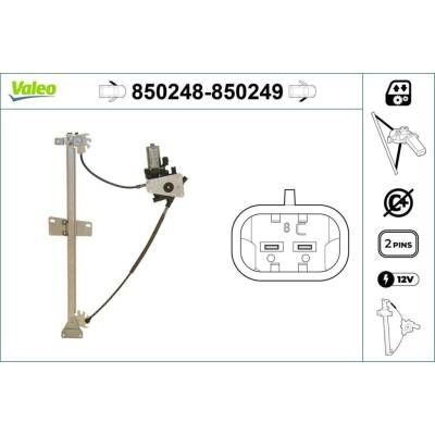 Zvedací zařízení oken VALEO 850248