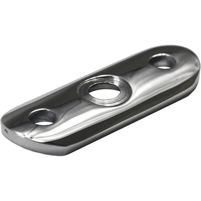 Nadpájacia platňa na trubku ø 42,4 mm, leštená AISI 304