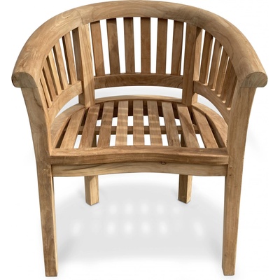 Teakové zahradní křeslo Peanut Banana Natural Nábytek Texim 345941-N