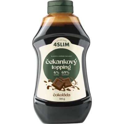 4Slim Čakankový topping čokoláda 700 g