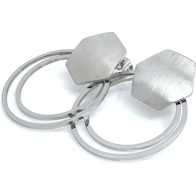 Jan Kos jewellery náušnice z oceli 12115135
