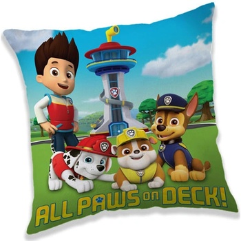 Jerry Fabrics Vankúš Paw Patrol 40x40