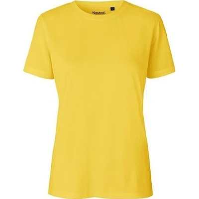 Neutral Performance T-Shirt Žluté