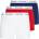 Calvin Klein Боксерки Calvin Klein 3-Pack Cotton Stretch Boxer Shorts - Navy/White/Red
