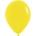 Balón solid 25 cm žltý