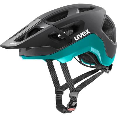 uvex Каска за планинско колоездене Uvex React Bike helmet - Black / Teal Matt - размер 56-59 cm (851-1578-0413)