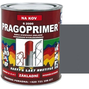 Pragoprimer S 2000 odtieň 0110 šedá, 4l, Pragoprimer šedá, 4l