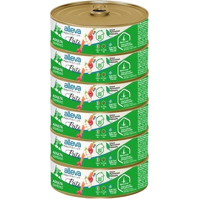 Alleva EQUILIBRIUM Paté Cat Sterilized глиган 6 x 85 g