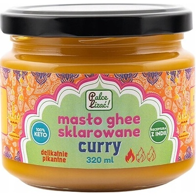 Čisté maslo GHEE Curry Light na vyprážanie Palce Lizać 320 ml