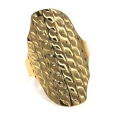 Pattic Prsten ze žlutého zlata ARP062001Y