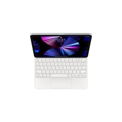 Apple Клавиатура Apple Magic Keyboard for iPad Pro 11-inch (3rd gen. ) and iPad Air (5th gen. ) - Bulgarian - White (MJQJ3BG/A)