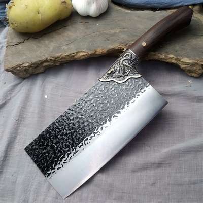 IZMAEL Kuchynský sekáčik Dragon Big Cleaver/Hnedá 21 cm