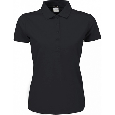 Tee Jays Luxury Polokošeľa dámska Stretch tmavo sivá