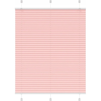 VidaXL Roleta plisé 105 x 150 cm růžová