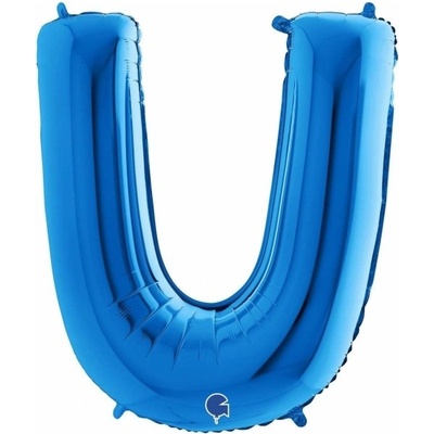 Grabo Balónek fóliový písmeno modré U 102 cm