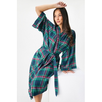 Image 1 of Astratex Фланелен халат Festive lights дълъг (ATXMAS005_zup)